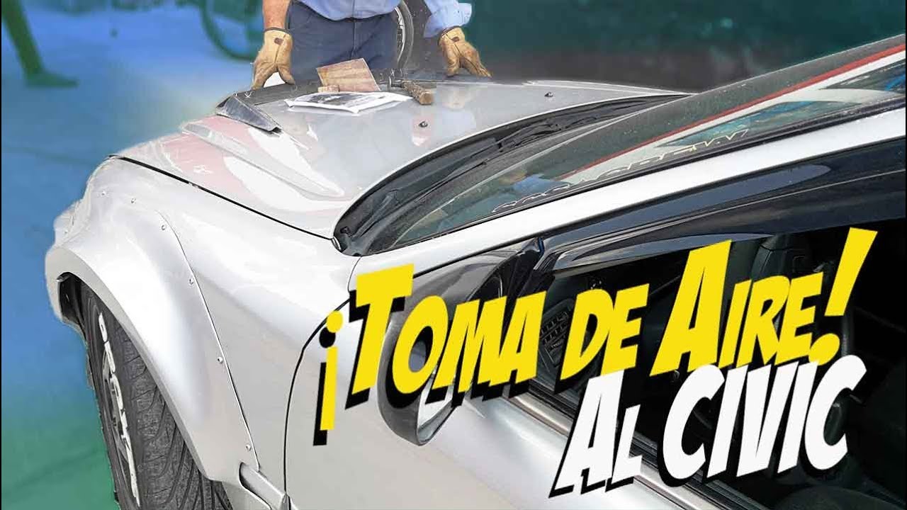 Cofre custom civic / Toma de aire cofre / Parte 1 / Marco MAAP