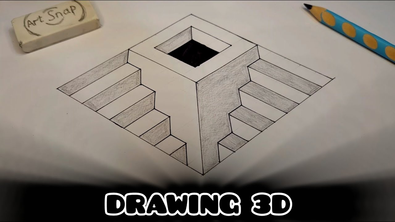 How to easily draw a 3D picture?