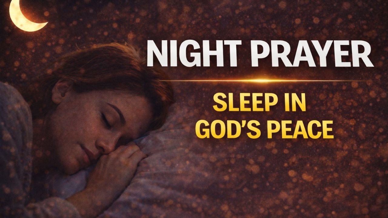 Night Prayer Before Sleep | Fall Asleep With God's Peace
