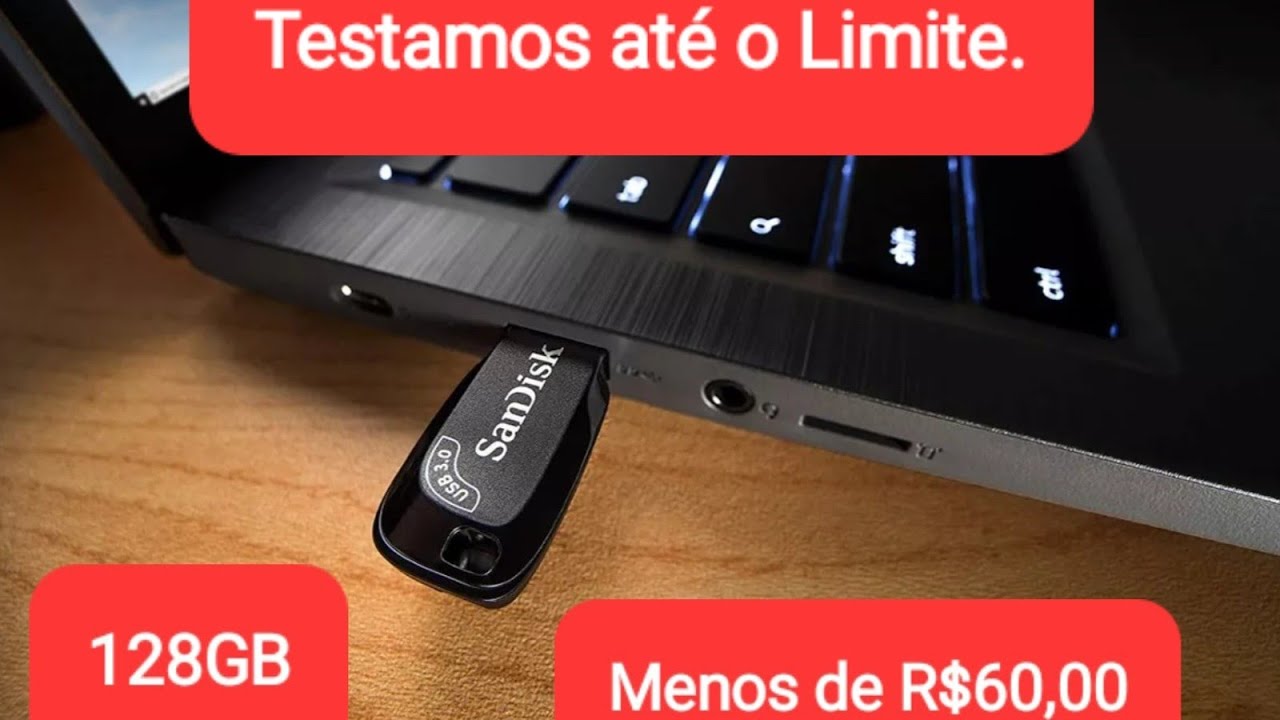 Pen-drive SanDisk 128gb com USB 3.0 por menos 60 reais no mercado livre, Original ou falso?