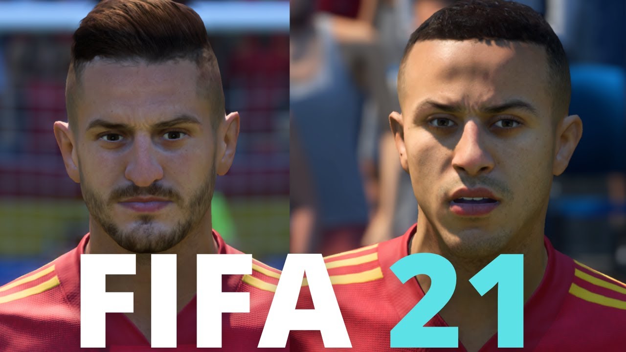 FIFA 21 All Spain Real Faces | Caras reales de España FIFA 21