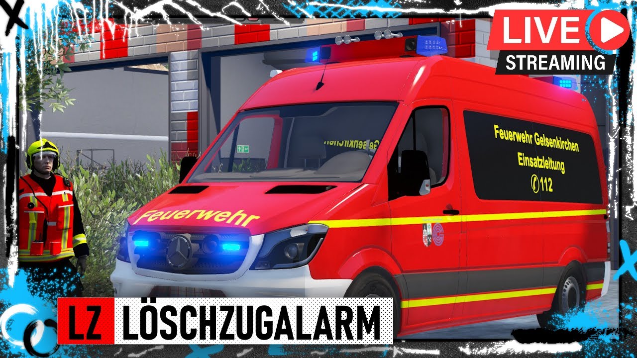 🔴 LIVE | 🚒Einsatz im 3-ELW-1 Zugführer Action⚡ Gelsenkirchen Netzwerk Roleplay Maxmilim #live