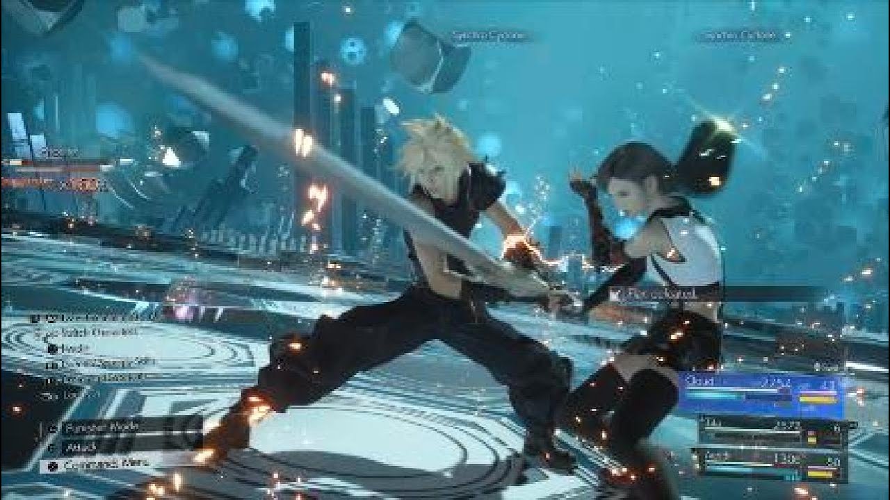 Cloud & Tifa Synchro Cyclone Synergy Ability- Final Fantasy VII Rebirth 4K