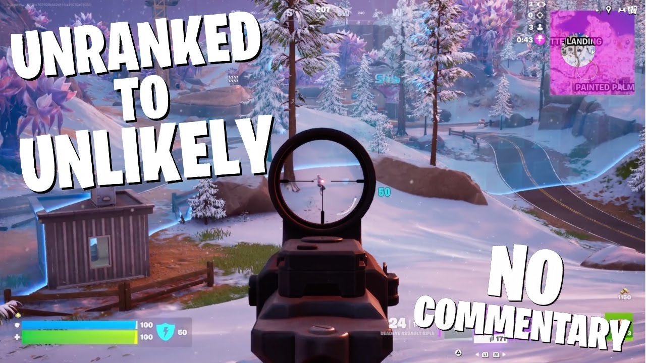 Unranked to Unlikely EP17 | Zero Build — High Ground, Low Success (C7 S1)