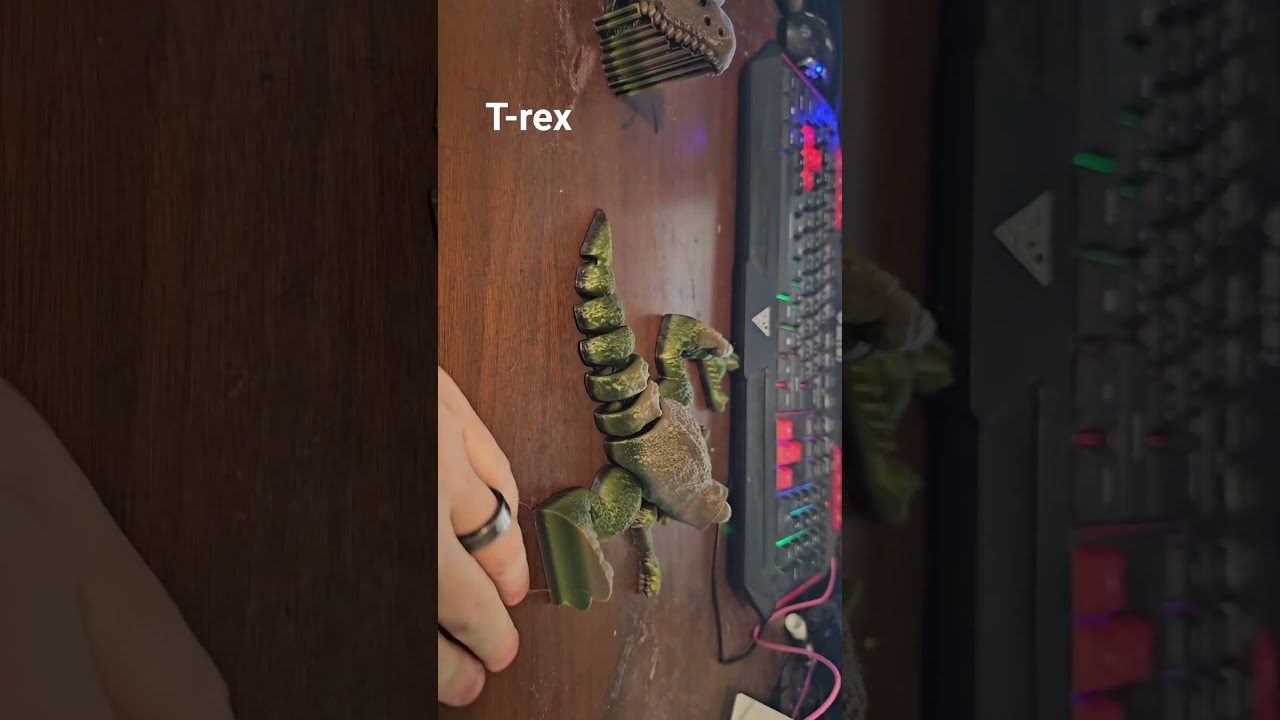 3d Printed T-Rex #jurassicpark