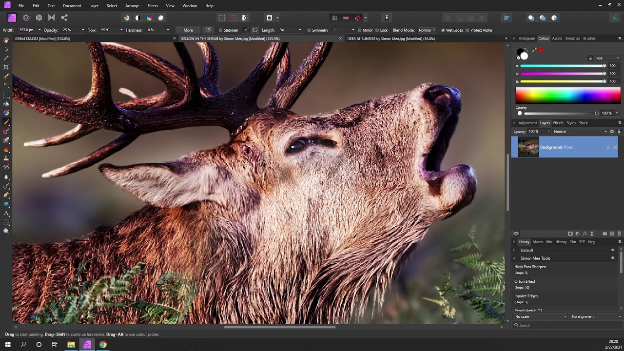 Affinity Photo  - High Pass Sharpen
