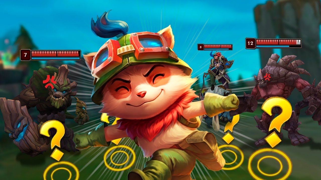 ¡TODOS VAN A POR MI! por USAR a TEEMO y su PASIVA del ODIO😈