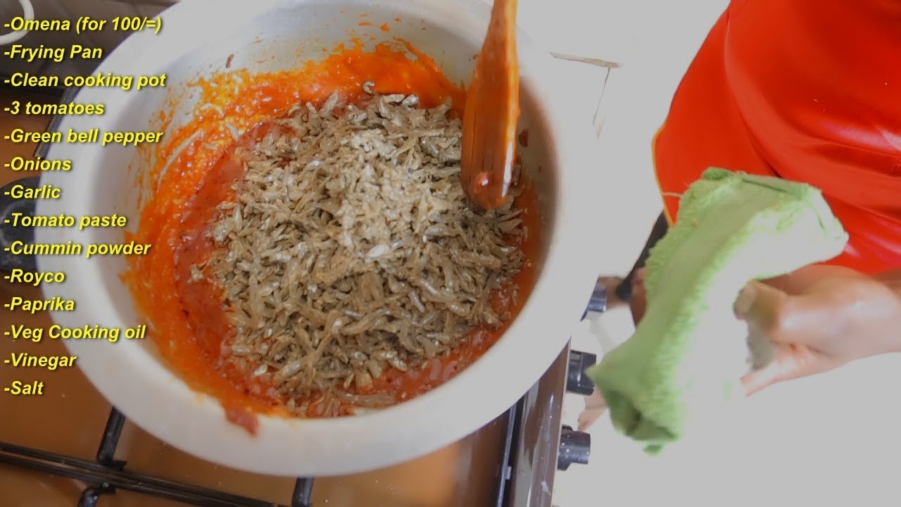 PIKA NA RAYCH - How to cook Omena