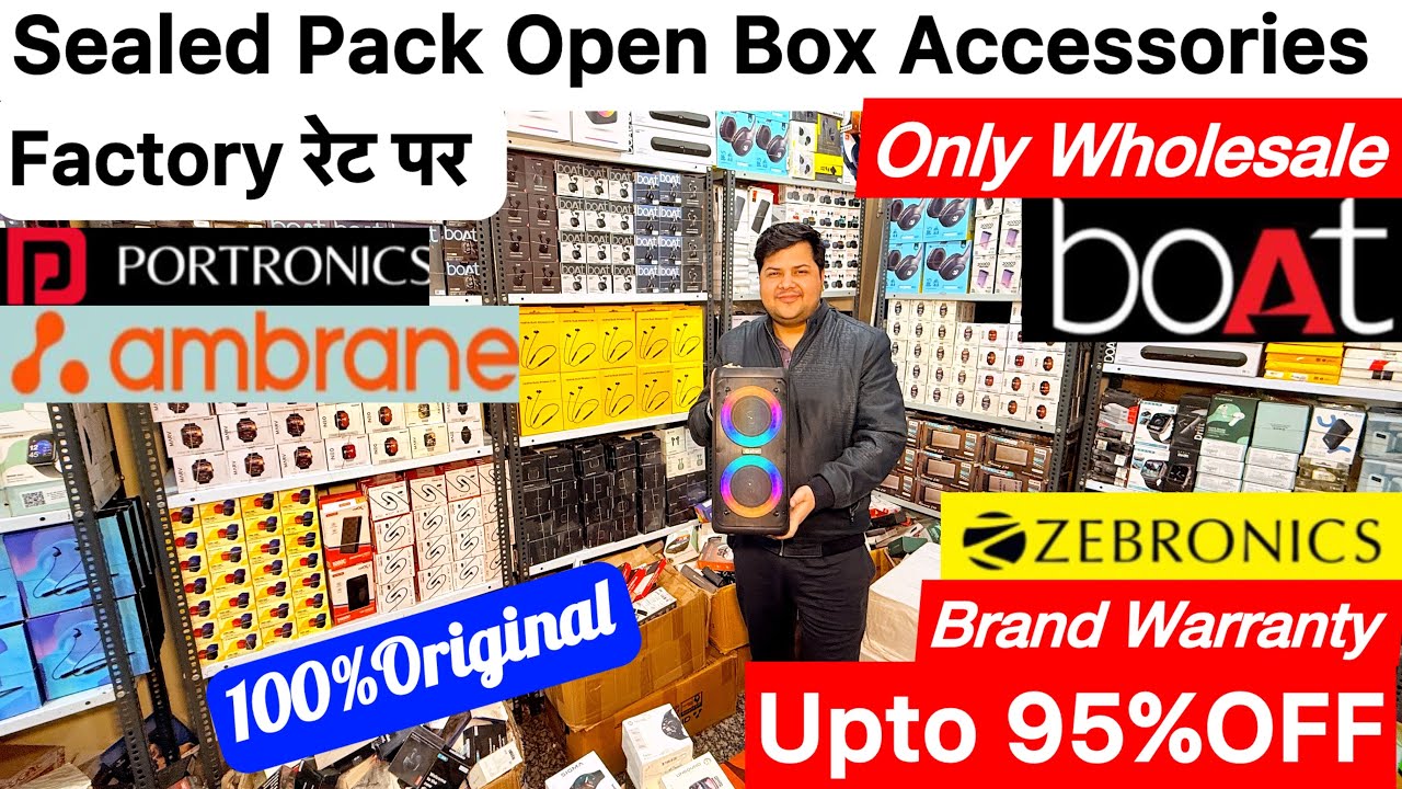 UPTO 95% OFF | Online se Sasta | Open Box & SEALED PACK Accessories | 100% Original | WHOLESALE ONLY