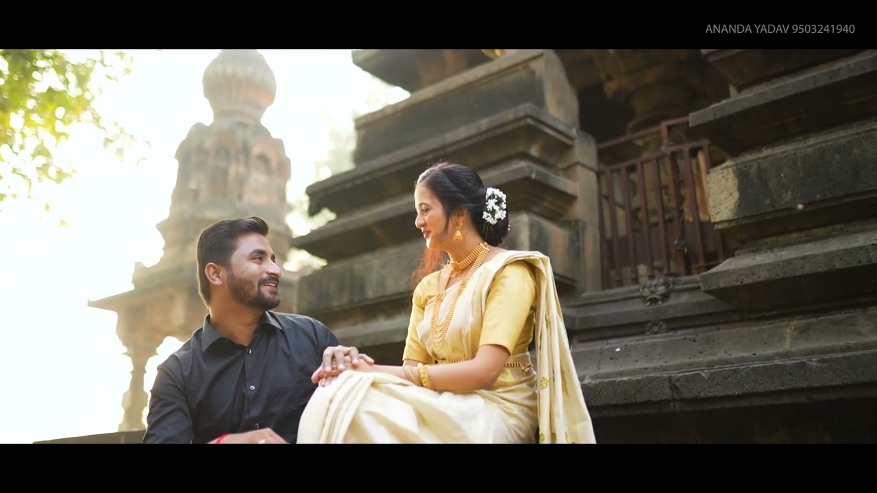 BEST PRE - WEDDING SONG 2024 | NITIN & SNEHA | JEVA TULA PAHATO SAKE | ARYA STUDIO | INDIA | SATARA