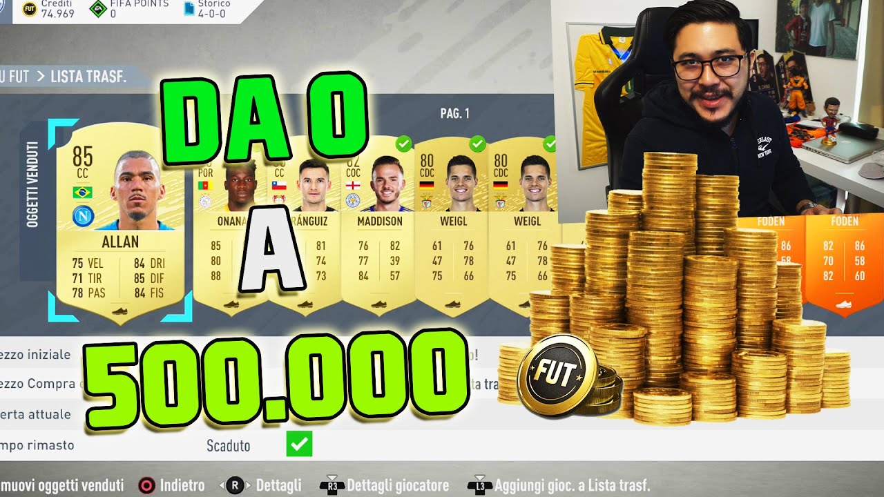 DA 0 A 500.000 CREDITI! - NUOVA SERIE!! EP. 2 - FIFA 20 Ultimate Team