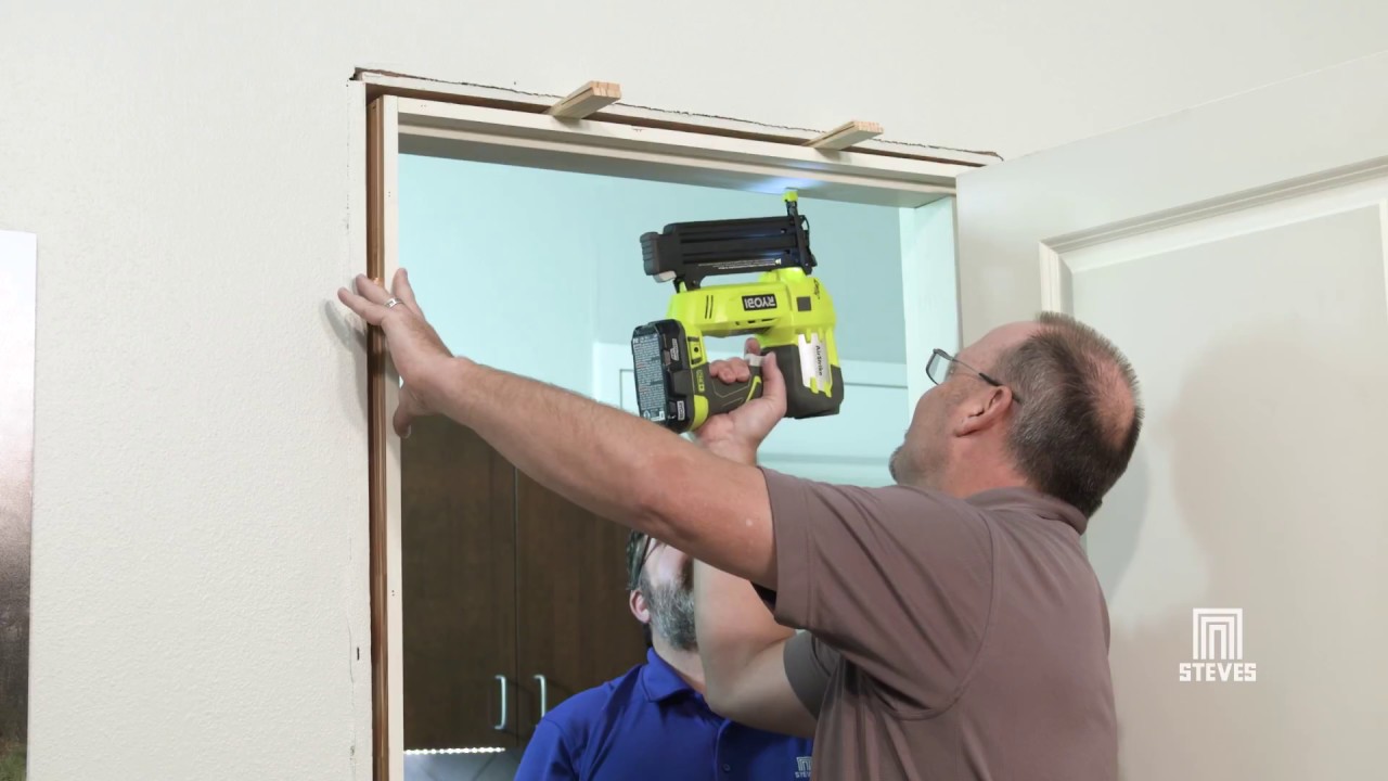 Steves & Sons Pre-hung Door Installation