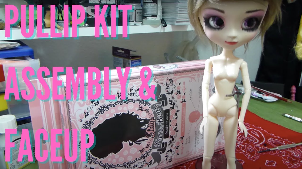 Junky Spot: Building the Pullip Kit! Faceup and full assembly