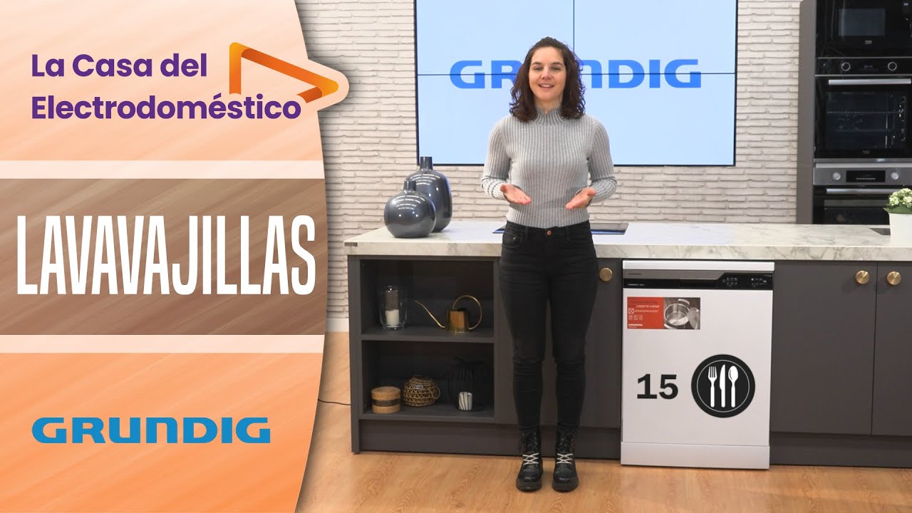 🍴 Grundig lavavajillas | GNFP 4550 WB (XB)