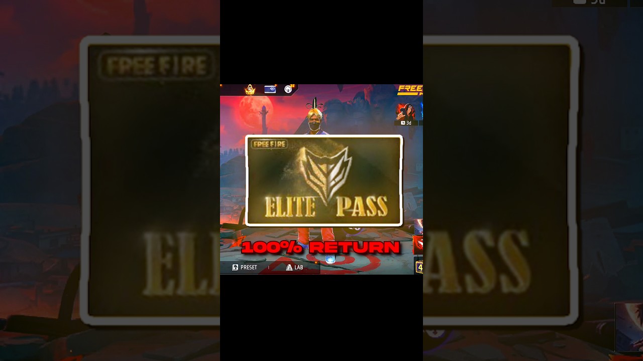 ELITE PASS 100% RETURN ☠️🗿 #shortsfeed #gwkaran #tondegamer