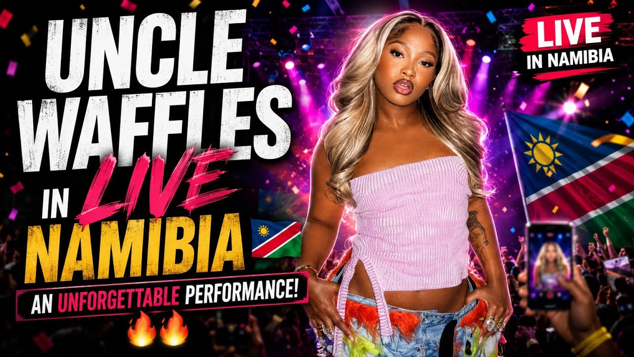 Uncle Waffles Live in Namibia🇳🇦: An Unforgettable Performance!🔥🔥
