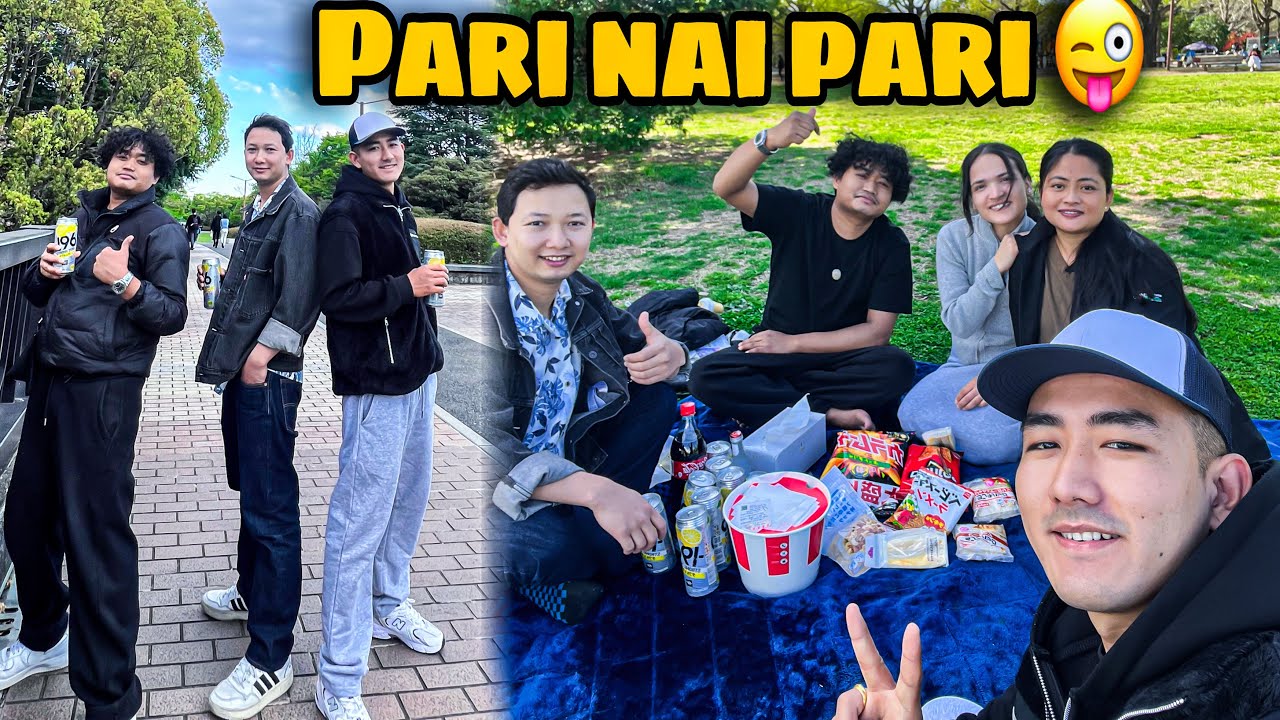 JAPAN MAA DRY PICNIC// KATI RAMRI RAMRI PARI HARU 😍