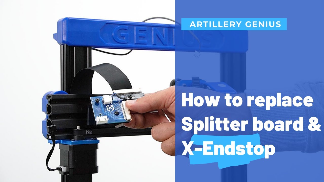 Replacing Artillery Genius Splitter Board and X-Endstop