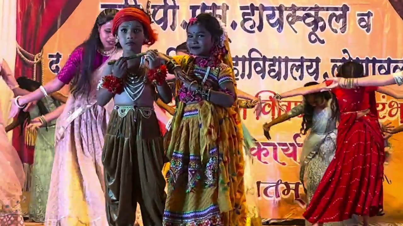 VPS High School Annual Day Performance By 9th Class Krishna Theme