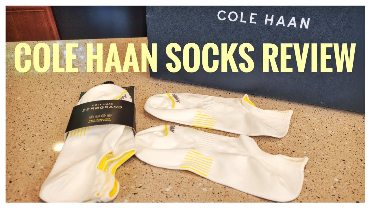 Review Cole Haan Men's Athletic Socks  Performance No Show Socks 6 pack