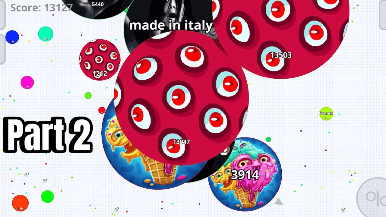 CRAZY SOLO REVENGE PART 2/4 🤩 (AGAR.IO MOBILE)