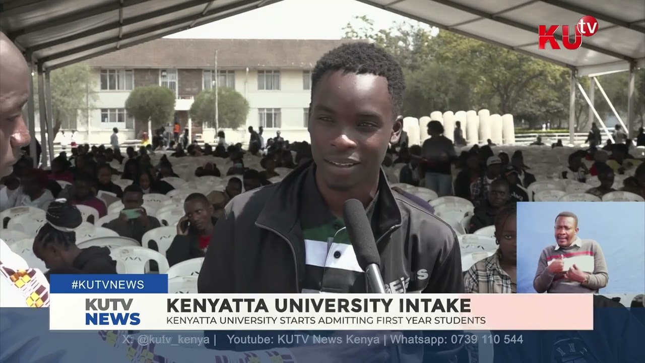 Kenyatta University has started admitting first-year students