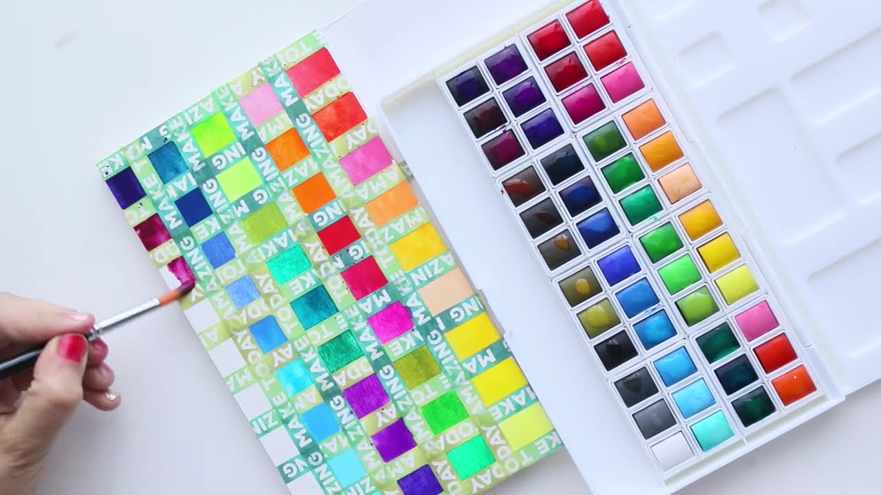 Best Affordable Watercolor for Beginners | VIVART Review|