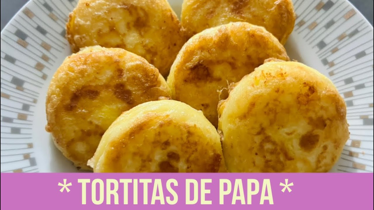 TORTITAS DE PAPA DELICIOSAS, PREPARADAS CON ❤️