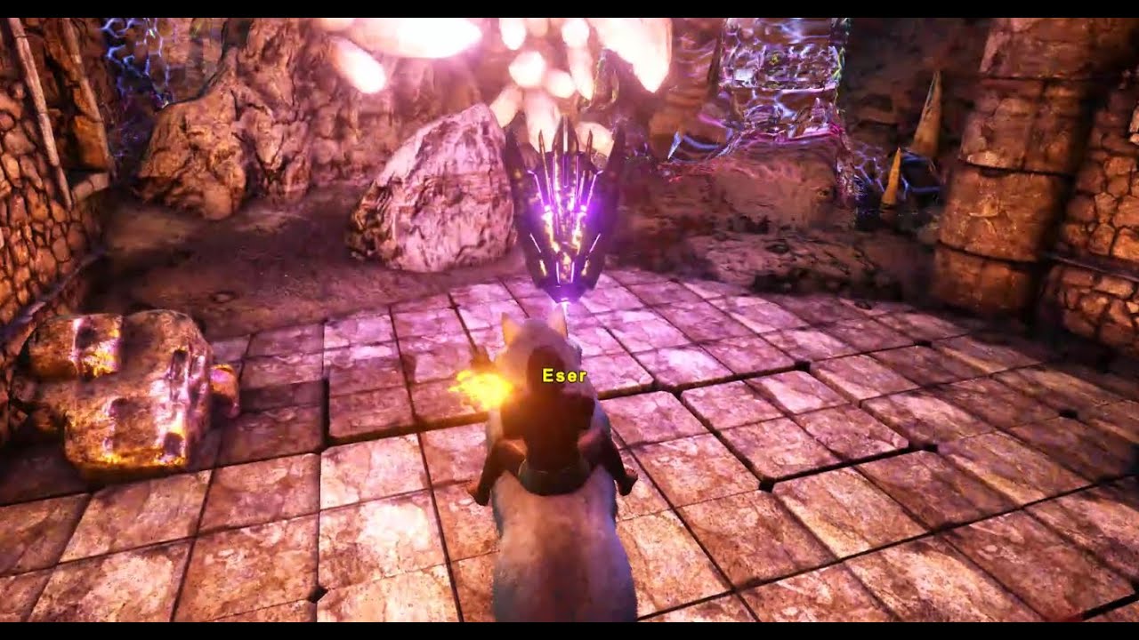 ARK ISLAND DEVOURER ARTIFACT  GUIDE, LOCATION, WALKTROUGH / ARK ISLAND OBURUN ESERİ ARK : 009