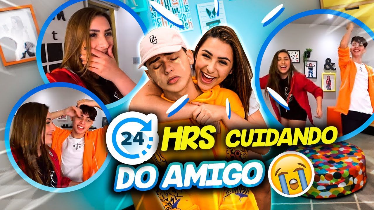 24 HORAS CUIDANDO DO MEU MELHOR AMIGO TRISTE!