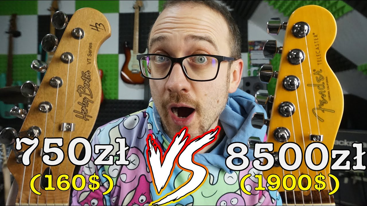 Harley Benton Te-52 Vs. Fender American Professional II Telecaster