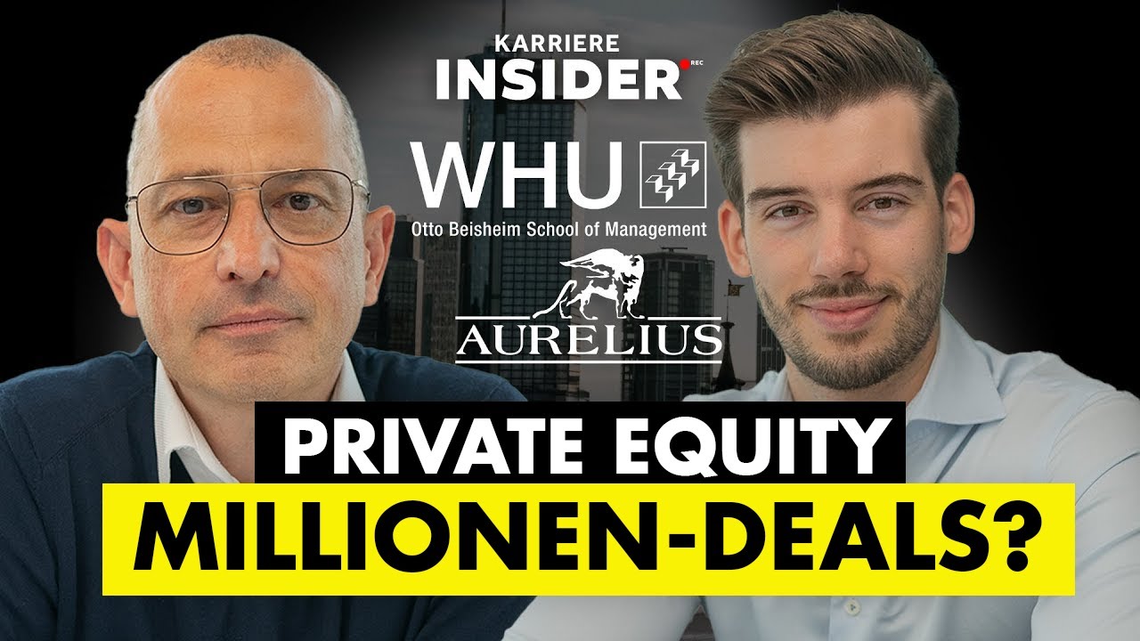 PE Vorstand &uuml;ber Multi-Millionen-Deals und operative Restrukturierungen | Karriere Insider
