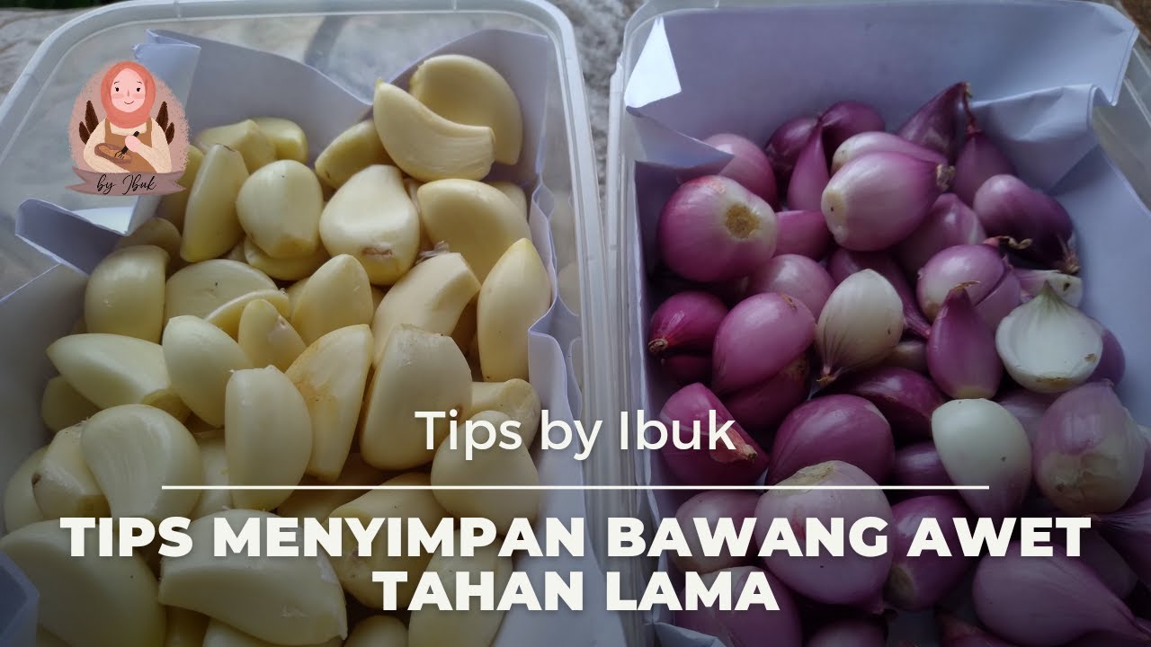 Cara menyimpan bawang merah agar awet dan tahan lama #tipsbyibuk