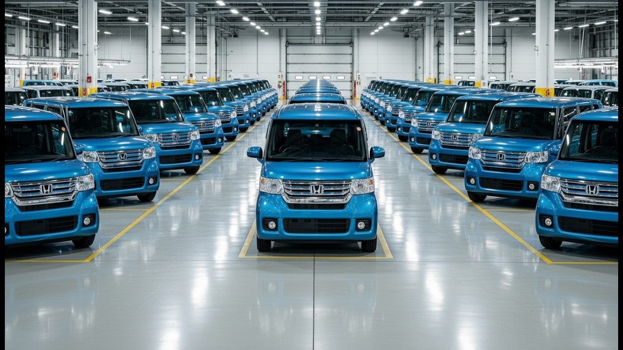 How Honda N‑BOX Cars Are Made | Inside Japanese Microcar Factory (Full Process)