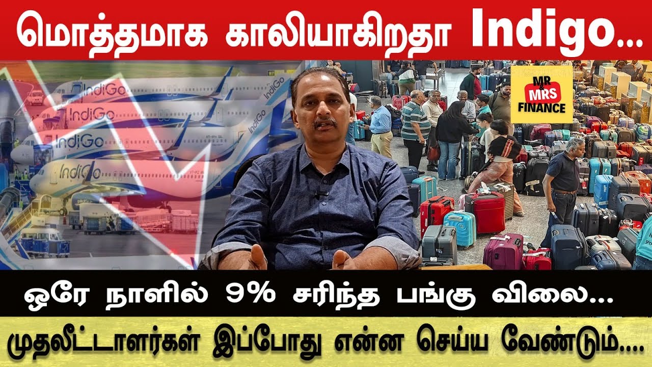 ✈️ IndiGo Share Price Crashes! Should You Buy Now 🔥 Reji Thomas Explains