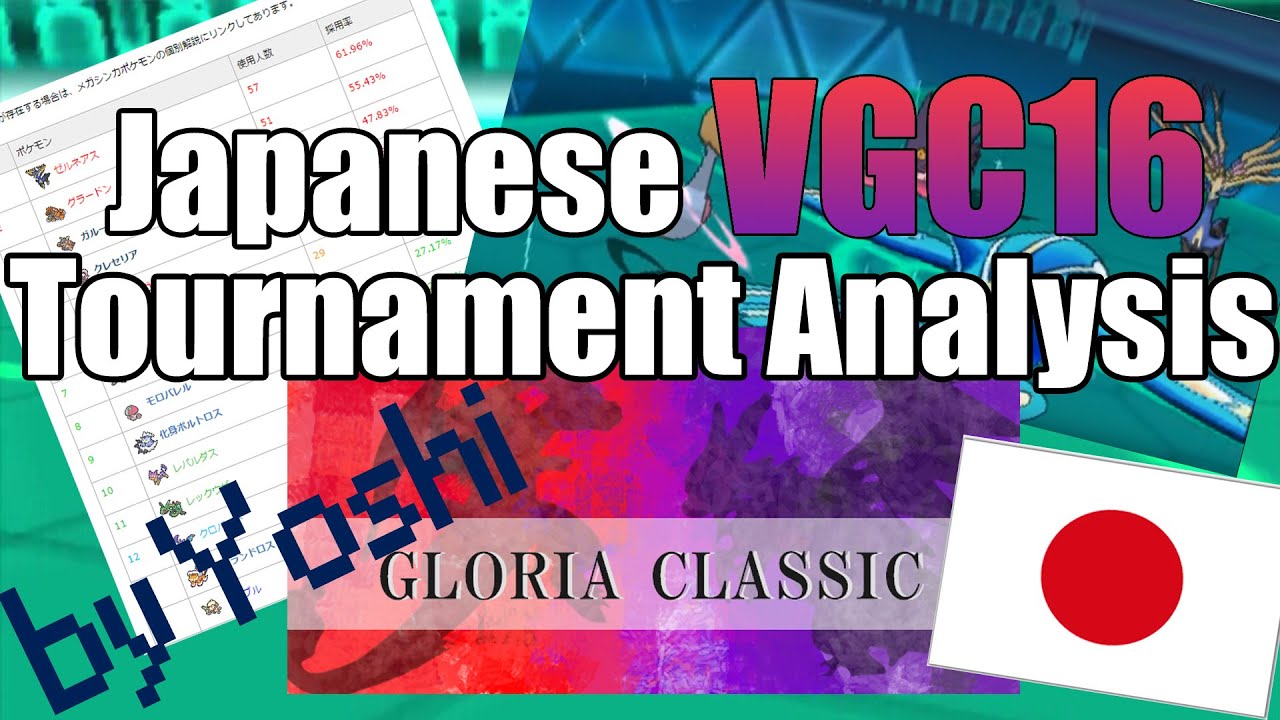 [VGC16] Tournament Analysis - Stats and Finals of 4th Gloria Classic qualifier