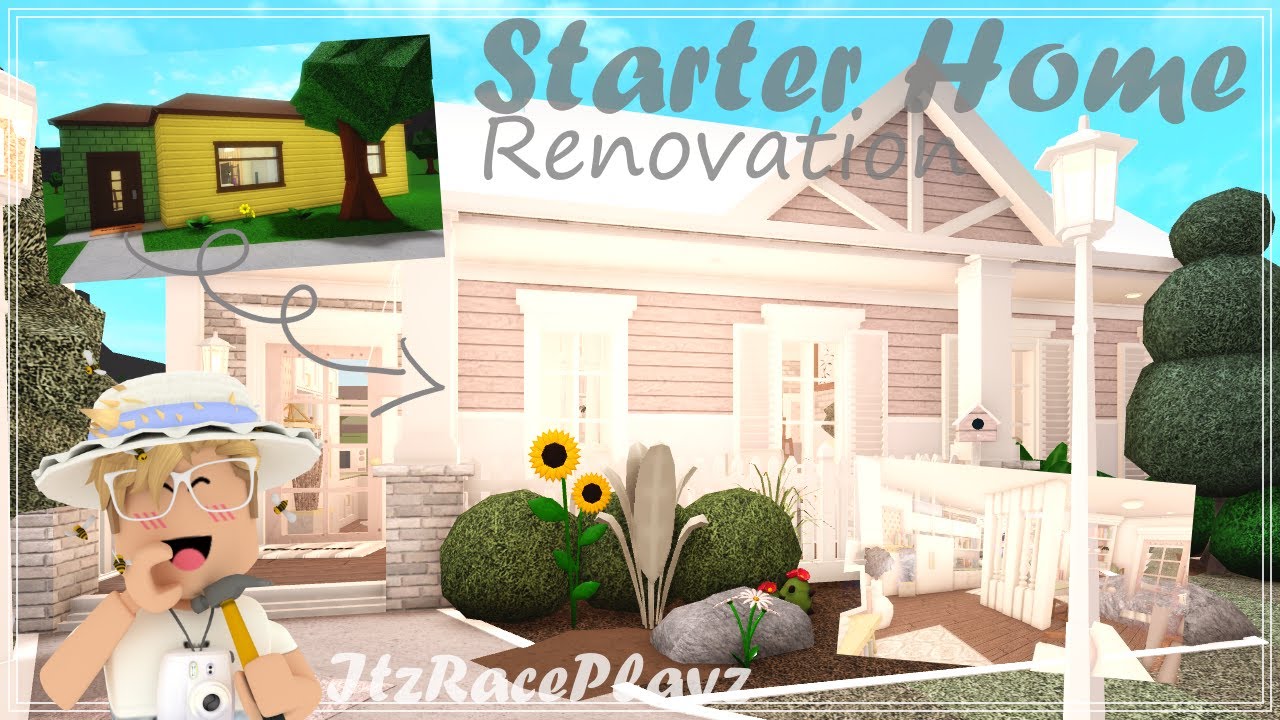 Renovating the Starter Home! ~Bloxburg~ *-ItzRacePlayz-*