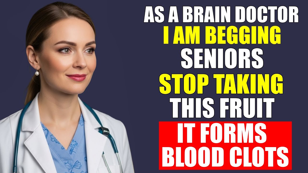As a BRAIN Doctor, I’m SHOCKED: THIS Fruit Raises Stroke Risk Overnight | Senior Health Tips