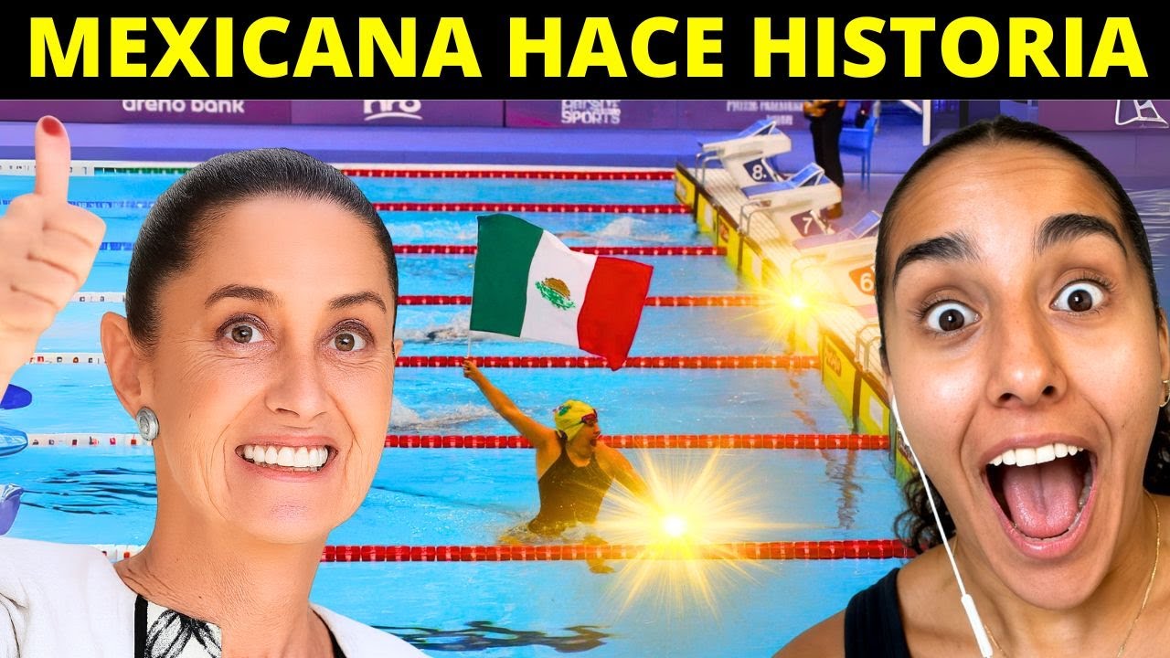 Joven Nadadora Mexicana Impacta al Mundo al GANAR 5 Medallas y Sacar de la Piscina los Gringos