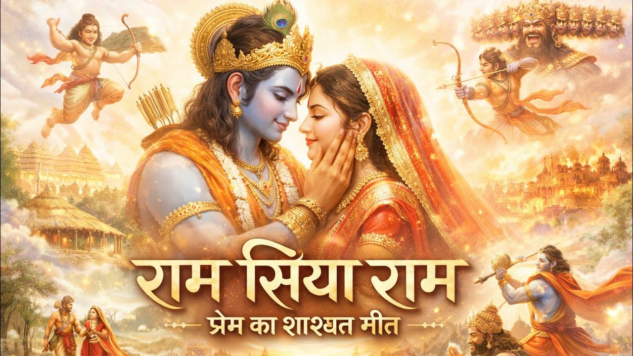 श्रीराम और सिया जी | मर्यादा और प्रेम का संगम🌸||4k cinemtic vidio||