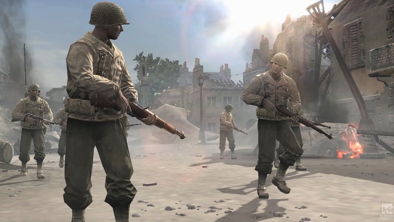 WW2 - Invasion of Normandy - Battle of Cherbourg - Company of Heroes