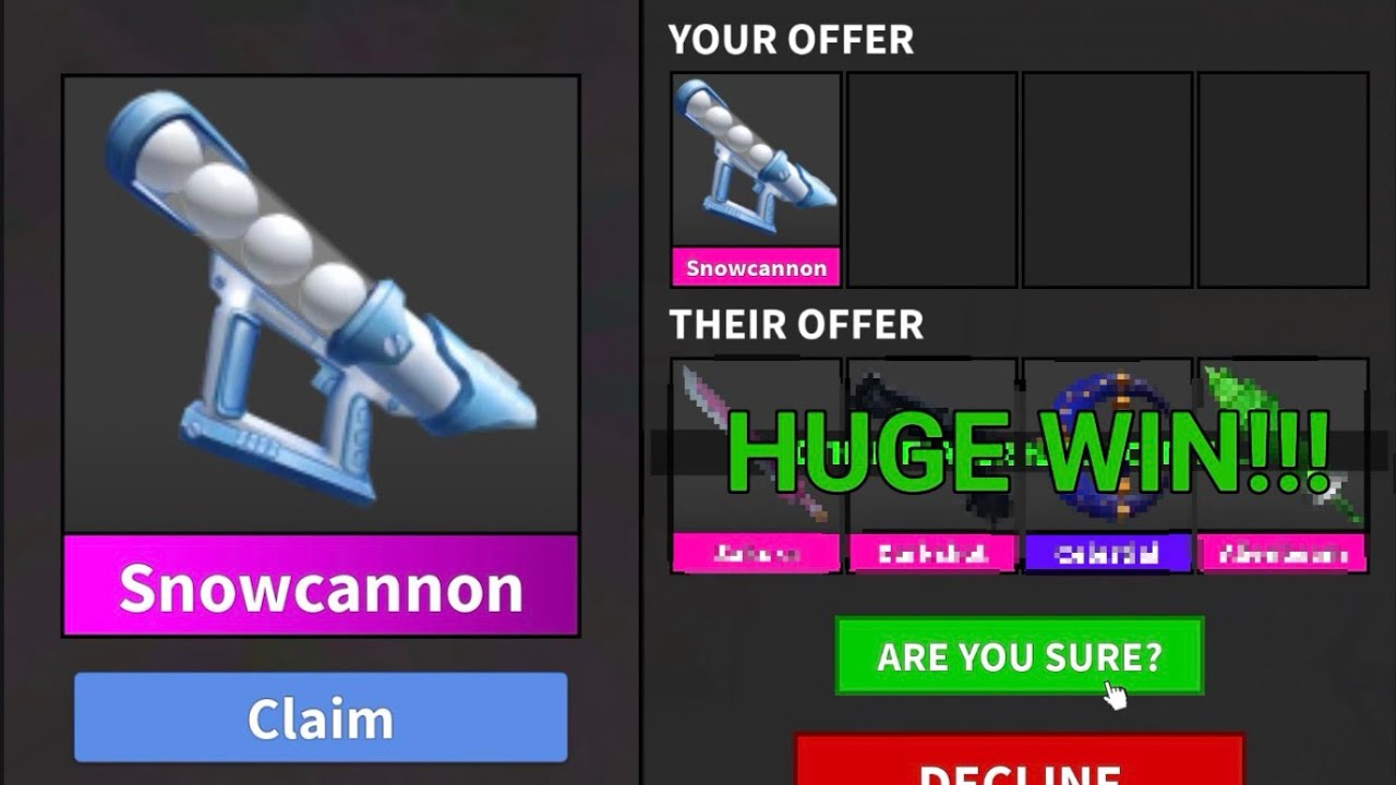 WHAT DO PEOPLE OFFER FOR SNOW CANNON!?