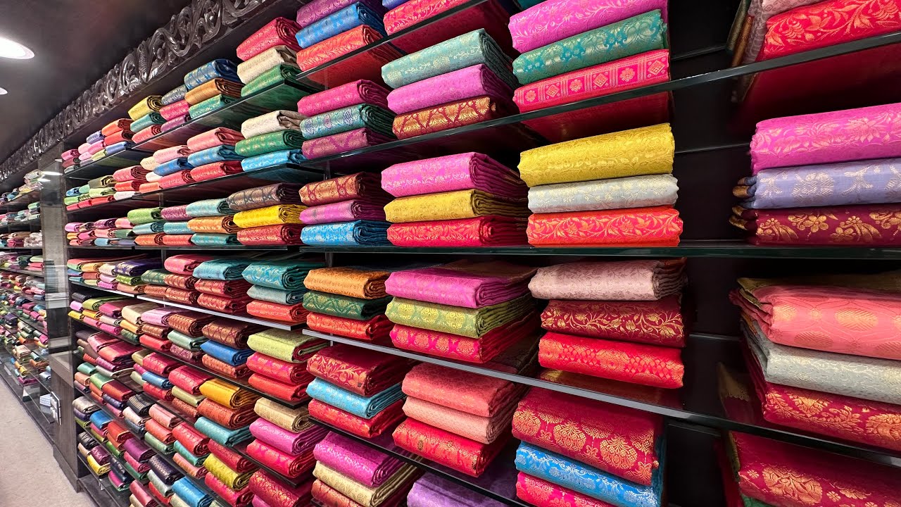 Tnagar Kanchipuram  Pachaiyappas Pure Kanchi Pattu Sarees | Online Available