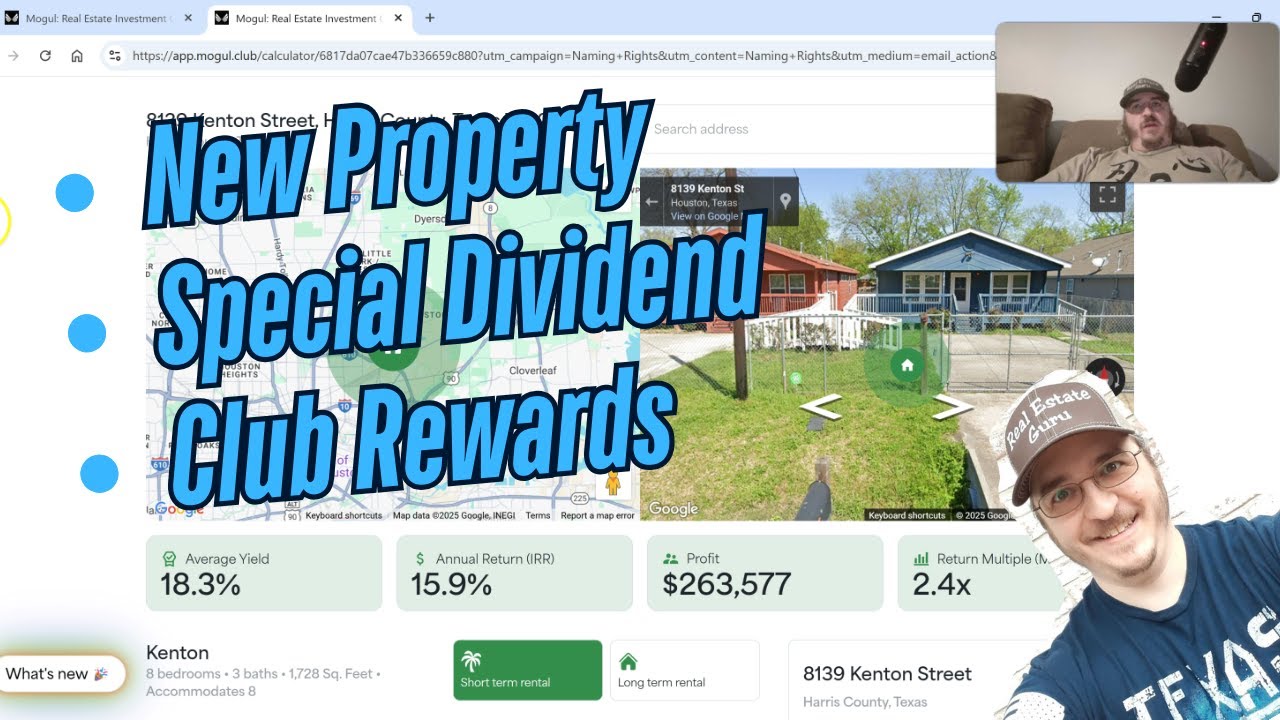 Investing in Fractional Real Estate on Mogul Club - 3 Quick Updates