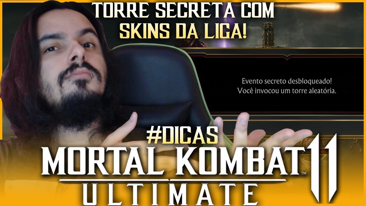 Como Invocar a Torre Secreta com Skins da Liga! | Mortal Kombat 11 Ultimate #Dicas