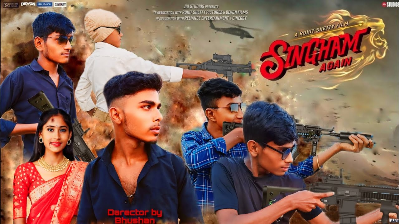 Singham again spoof Trail#singhamagain #ajaydevgan #movie #triler #popular #viralvideo #moviepreview