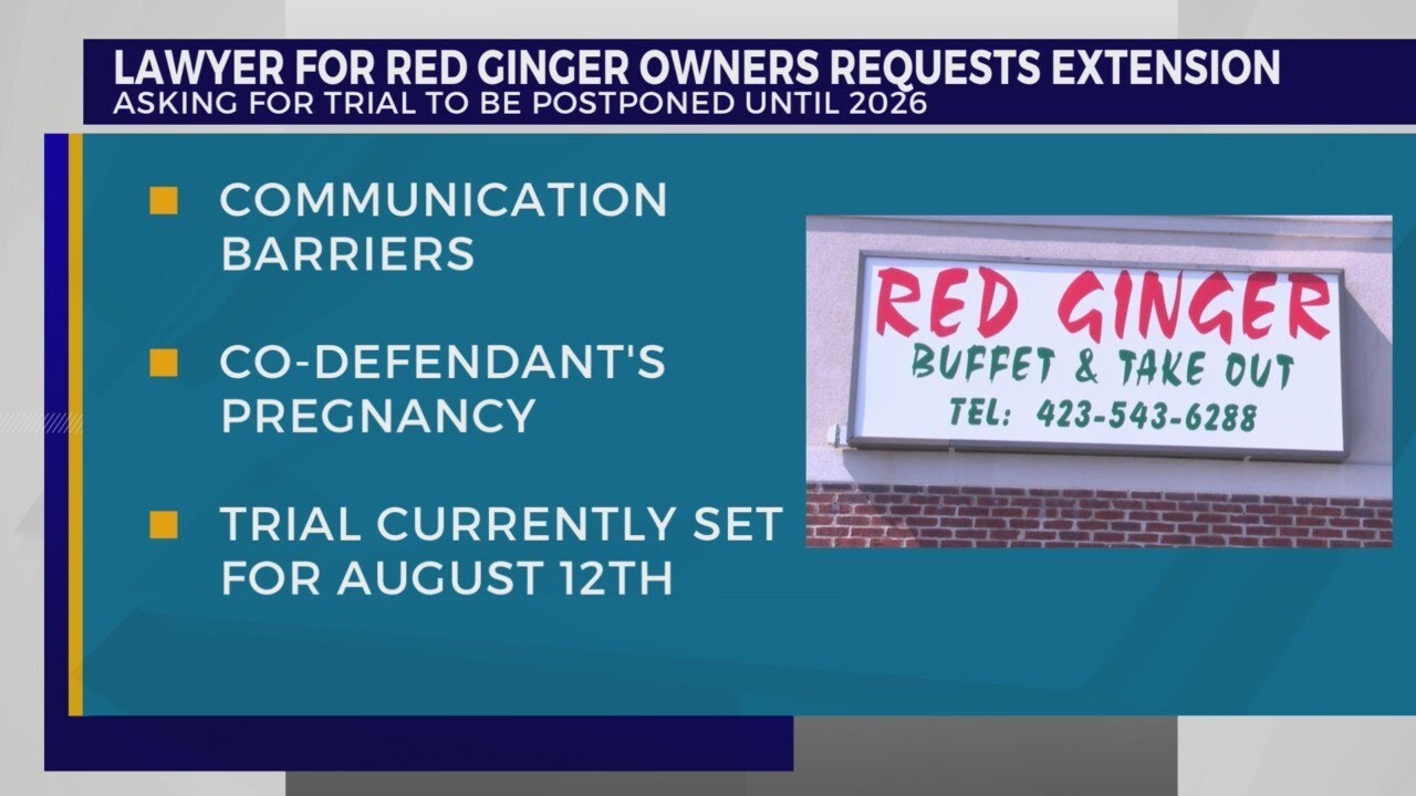 Red Ginger owners' lawyer seeks to delay immigration violation trial