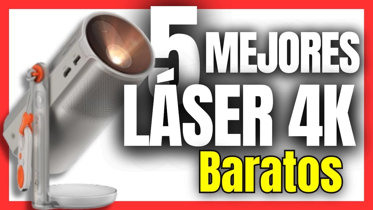 🔥 Los 5 MEJORES Proyectores L&aacute;ser BUENOS y BARATOS de Amazon [2026]✅[Calidad/Precio]
