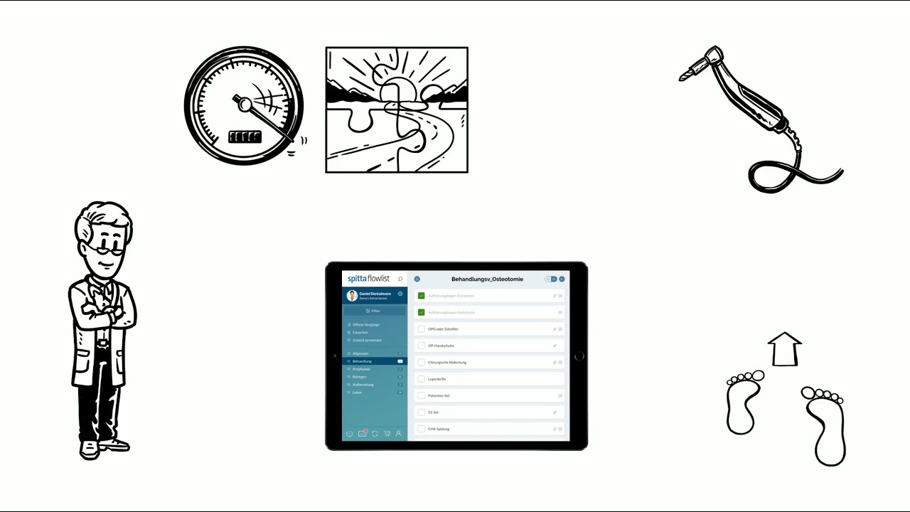 So funktioniert flowlist &ndash; die Checklisten-App f&uuml;r Ihre Praxisorganisation