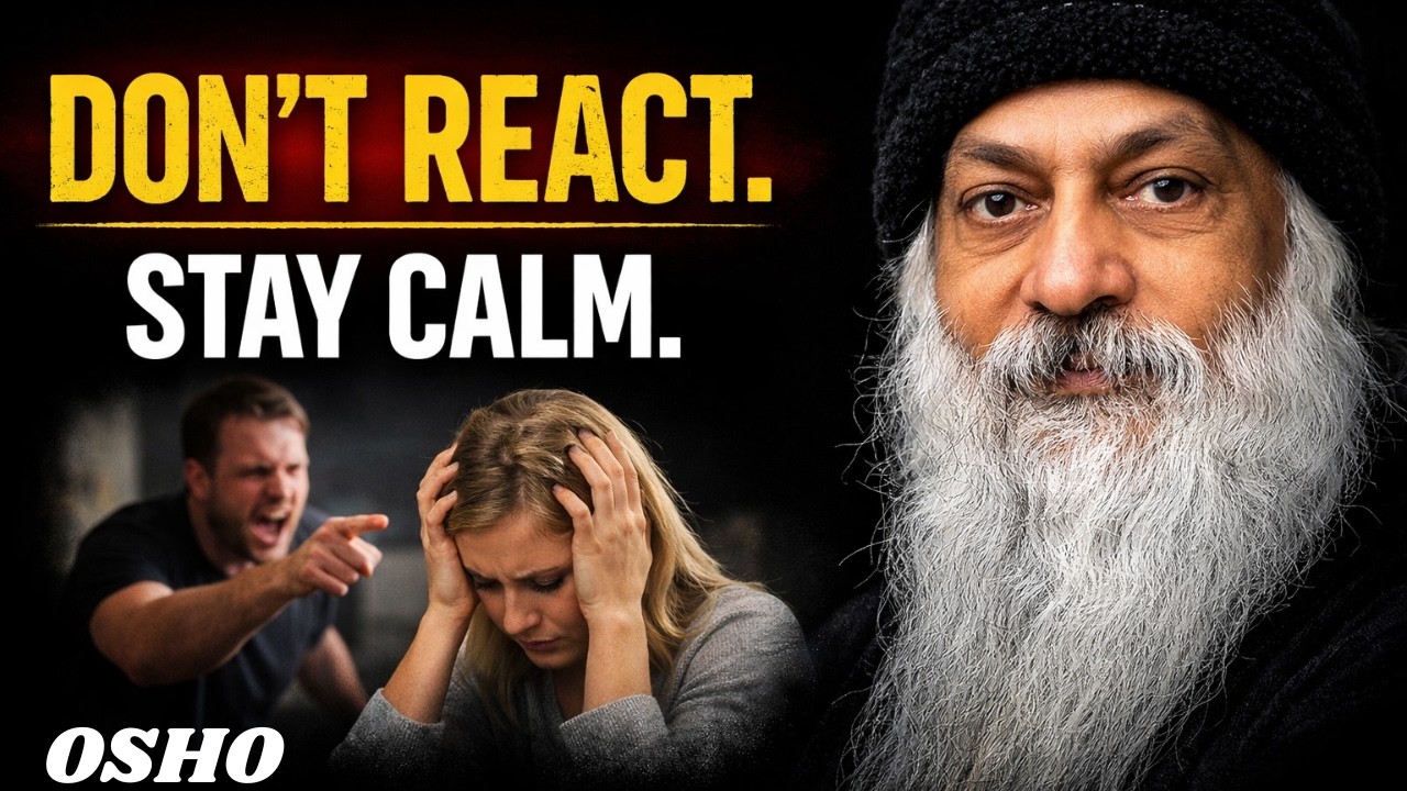 They Want a Reaction. Don’t Give Them One. | Osho